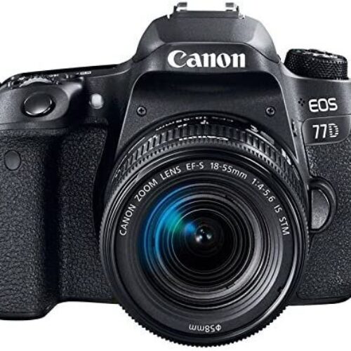 Canon Appareil Photo Reflex numérique EOS 77D Noir