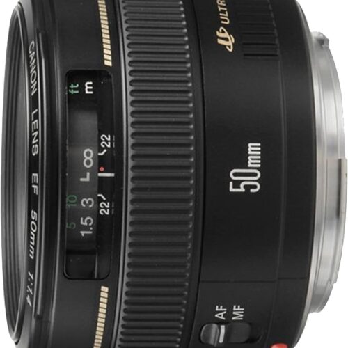 Canon EF 50mm f/1,4 USM Objectif pour appareil photo Réflex EOS, Noir