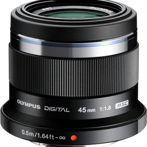 Olympus M.Zuiko Objectif Digital 45mm F1.8 – Objectif Olympus noir